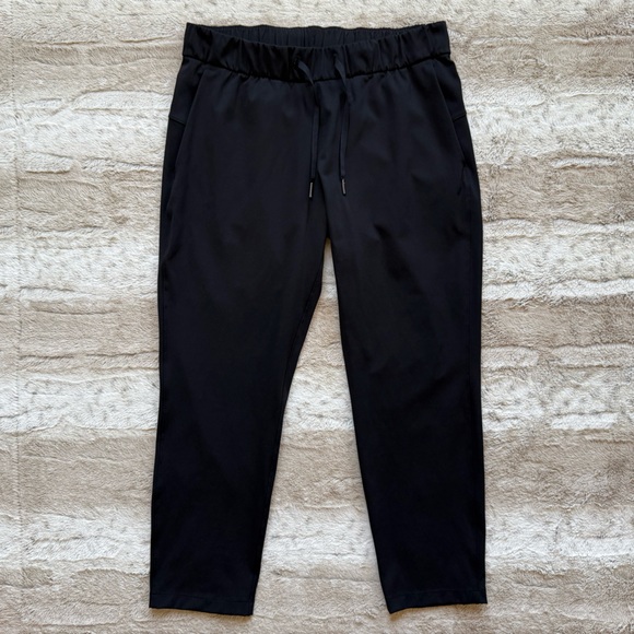 Lululemon On The Fly Pant *28" Black Size 10 - Picture 5 of 14
